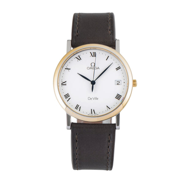 Omega de Ville Stahl Datum Herrenuhr Medium Size Ref. 196.2432 Klassiker [2605488]