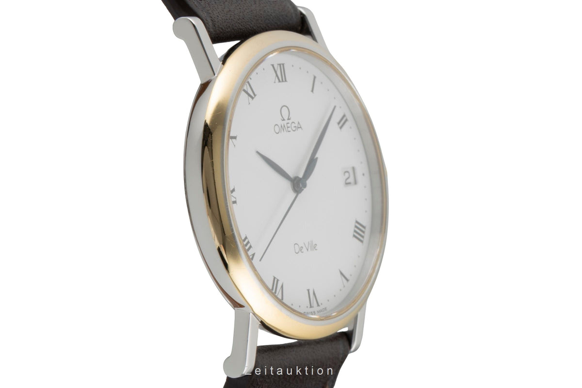 Omega de Ville Stahl Datum Herrenuhr Medium Size Ref. 196.2432 Klassiker [2605488]