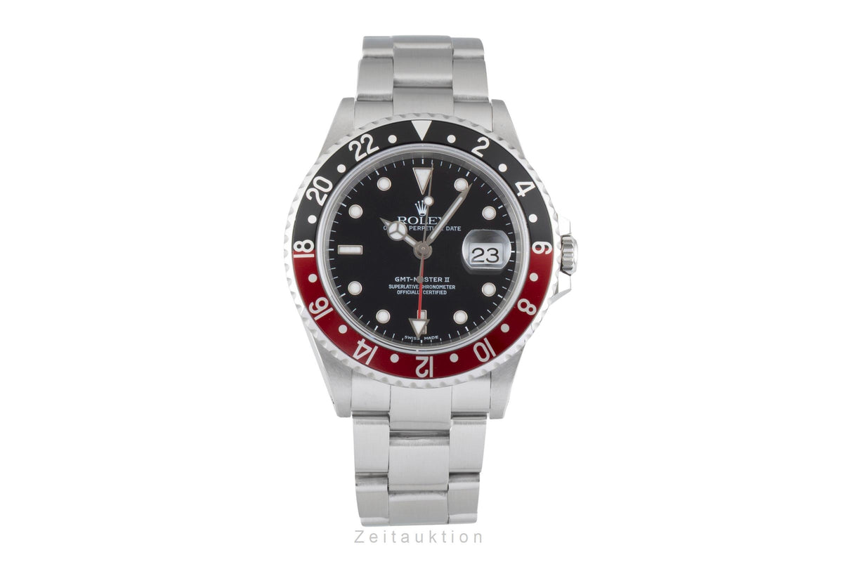 Rolex GMT-Master II steel automatic men's watch 16710  [2605490]