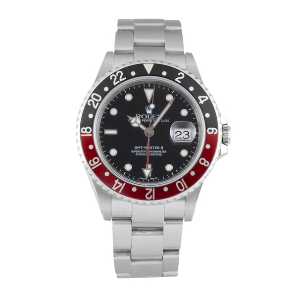 Rolex GMT-Master II steel automatic men's watch 16710  [2605490]