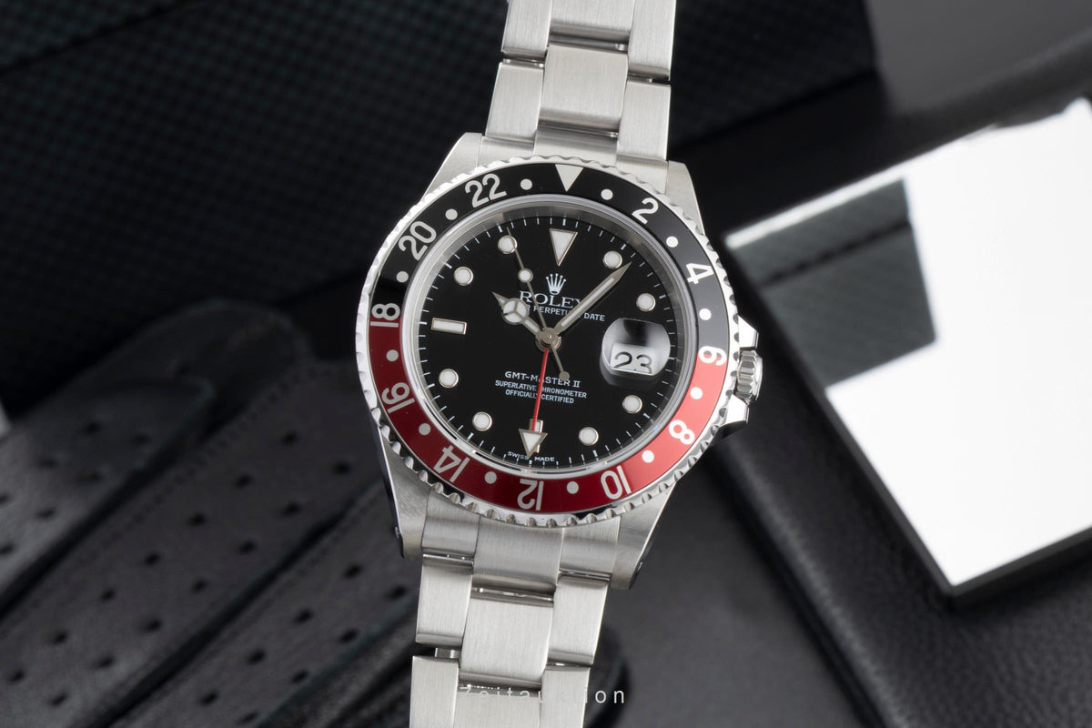 Rolex GMT-Master II steel automatic men's watch 16710  [2605490]