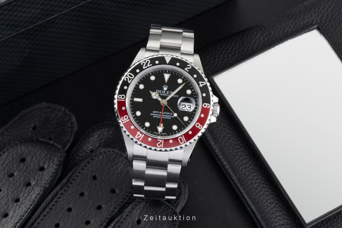 Rolex GMT-Master II steel automatic men's watch 16710  [2605490]