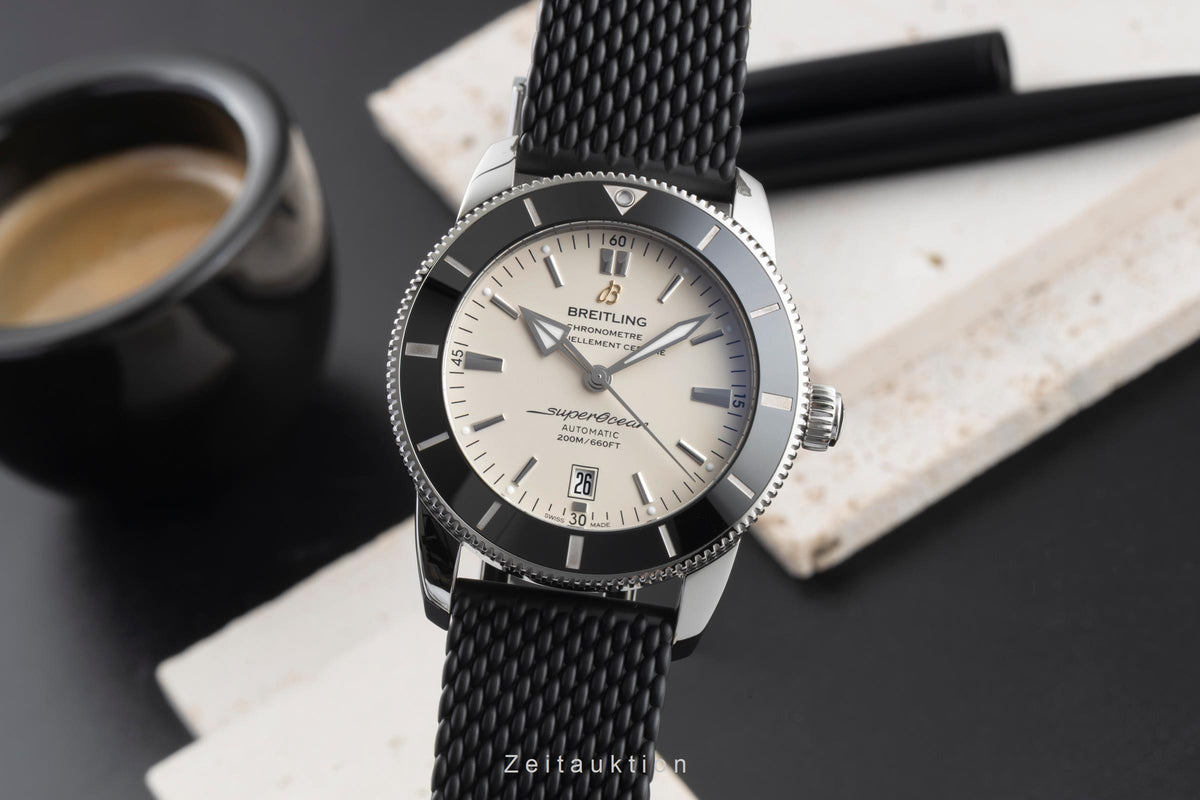Breitling Superocean Heritage II 46 Stahl Automatik AB2020 B&P 2020 NP: 6050 € [2605492]