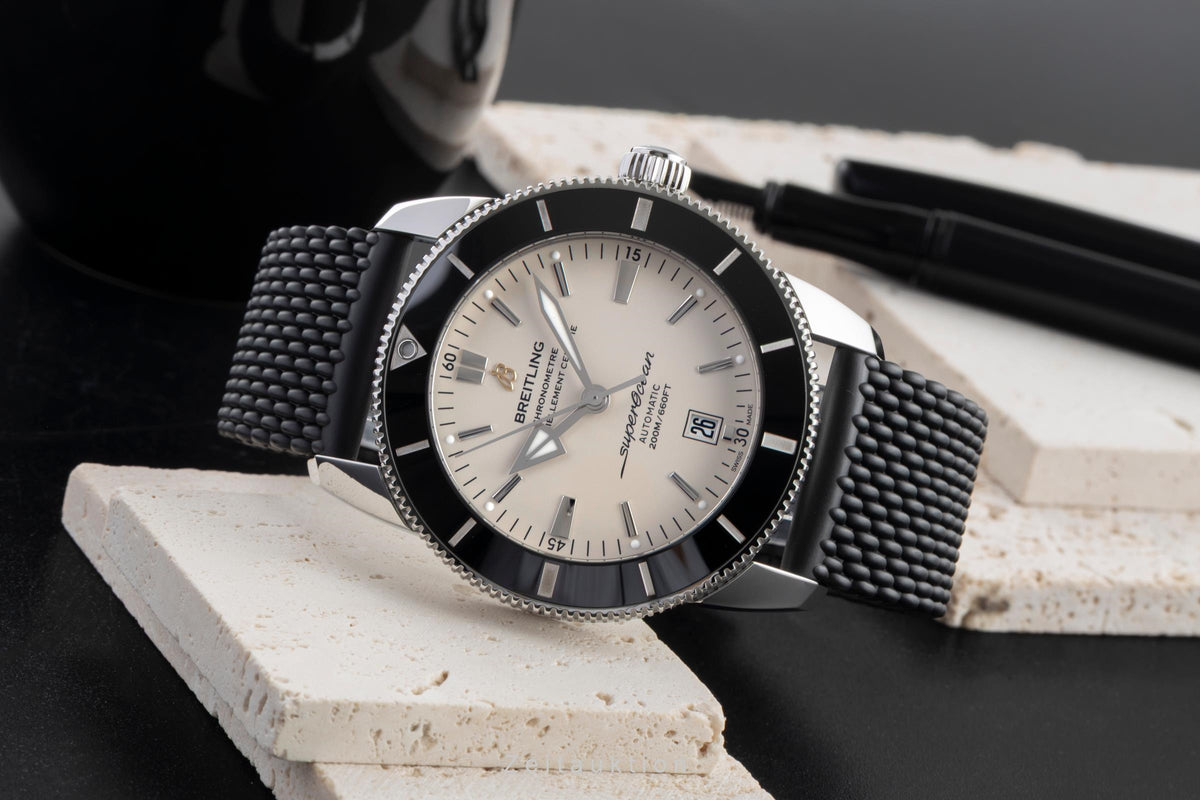 Breitling Superocean Heritage II 46 Stahl Automatik AB2020 B&P 2020 NP: 6050 € [2605492]