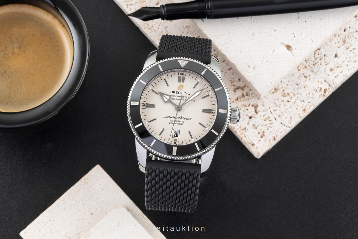 Breitling Superocean Heritage II 46 Stahl Automatik AB2020 B&P 2020 NP: 6050 € [2605492]