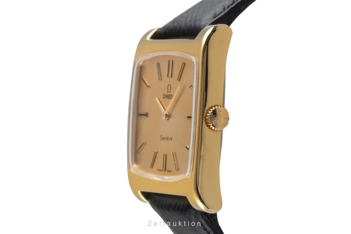 Omega Geneve laiton doré à remontage manuel montre pour hommes 111.0109 Vintage  [2605494]