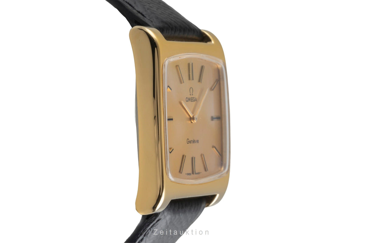 Omega Geneve laiton doré à remontage manuel montre pour hommes 111.0109 Vintage  [2605494]