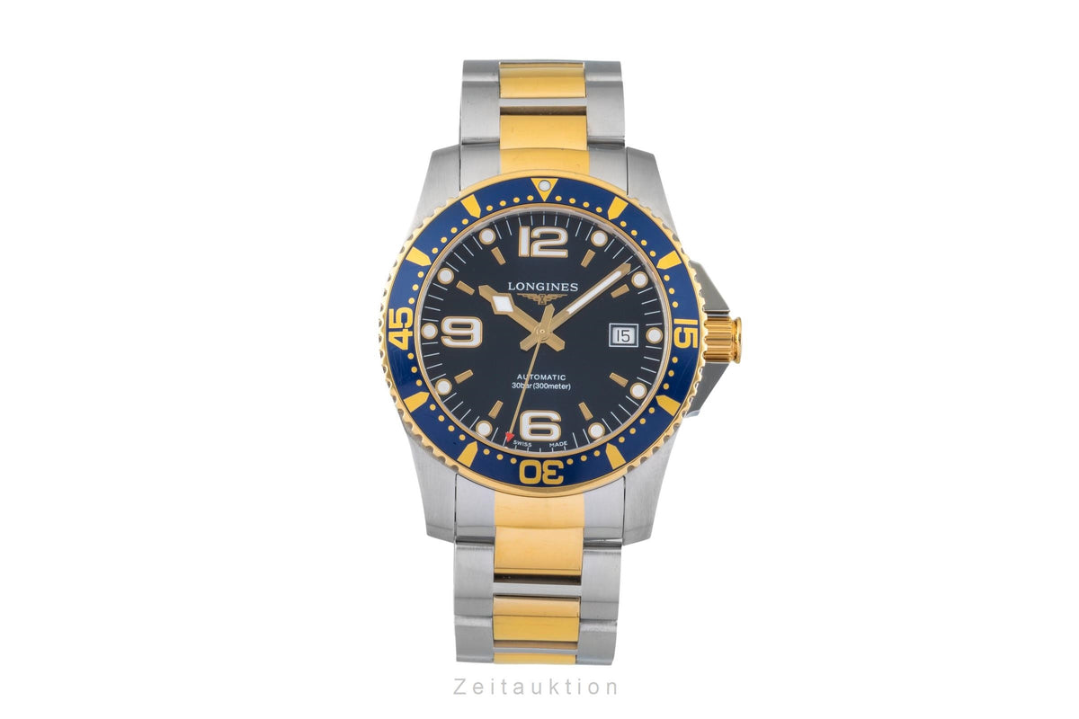 Longines Hydro Conquest steel automatic men's watch L3.742.3.96.7 LP: 1700EUR  [2605495]