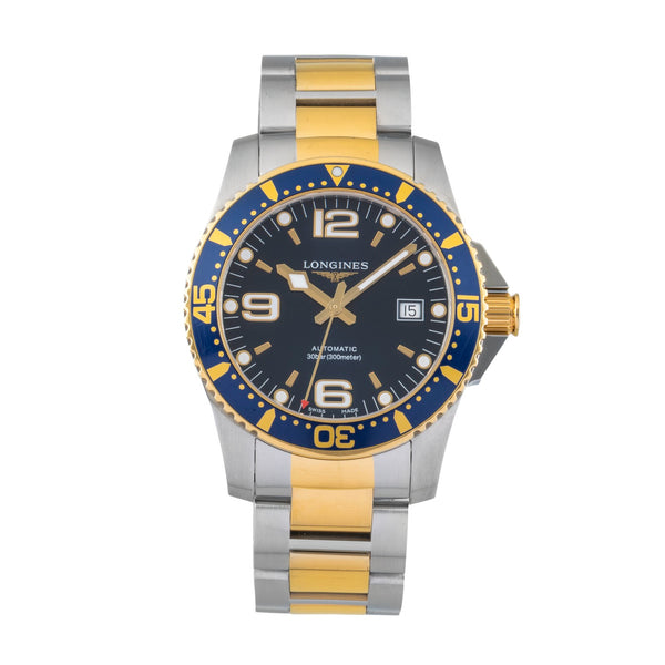 Longines Hydro Conquest steel automatic men's watch L3.742.3.96.7 LP: 1700EUR  [2605495]