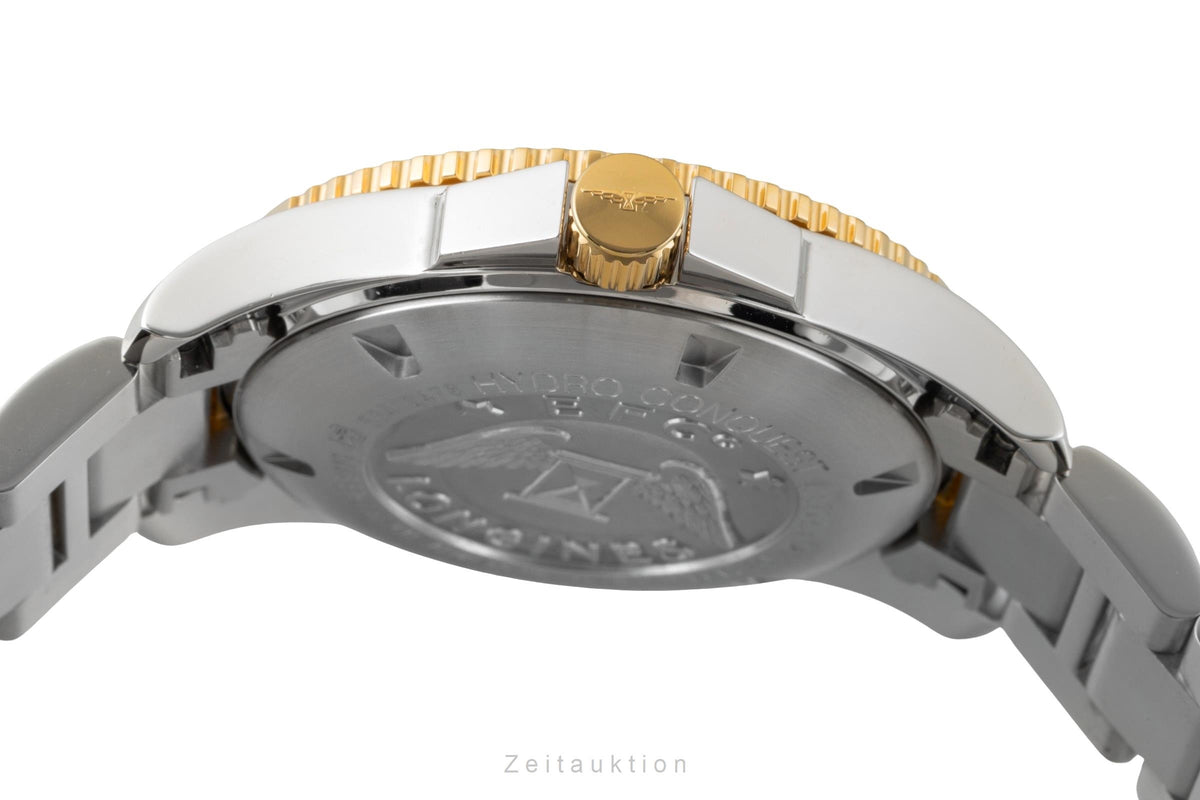 Longines Hydro Conquest steel automatic men's watch L3.742.3.96.7 LP: 1700EUR  [2605495]