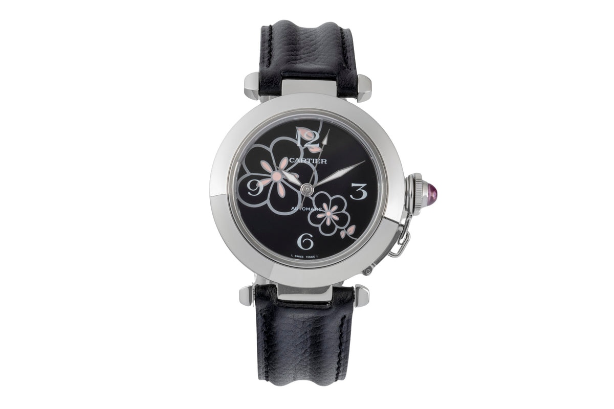 Cartier Pasha acier automatique montre pour femmes W3109699  [2605496]