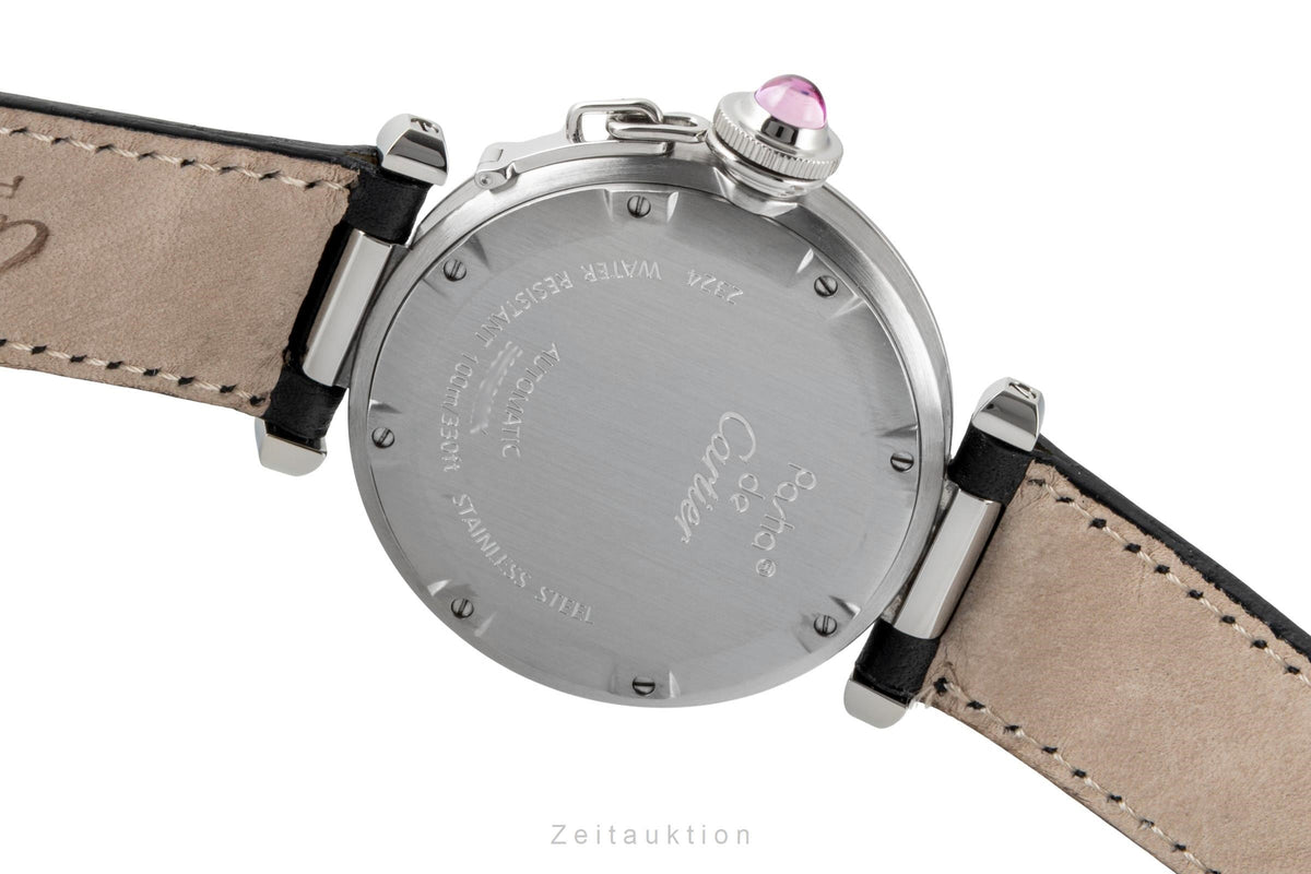 Cartier Pasha steel automatic women's watch W3109699  [2605496]