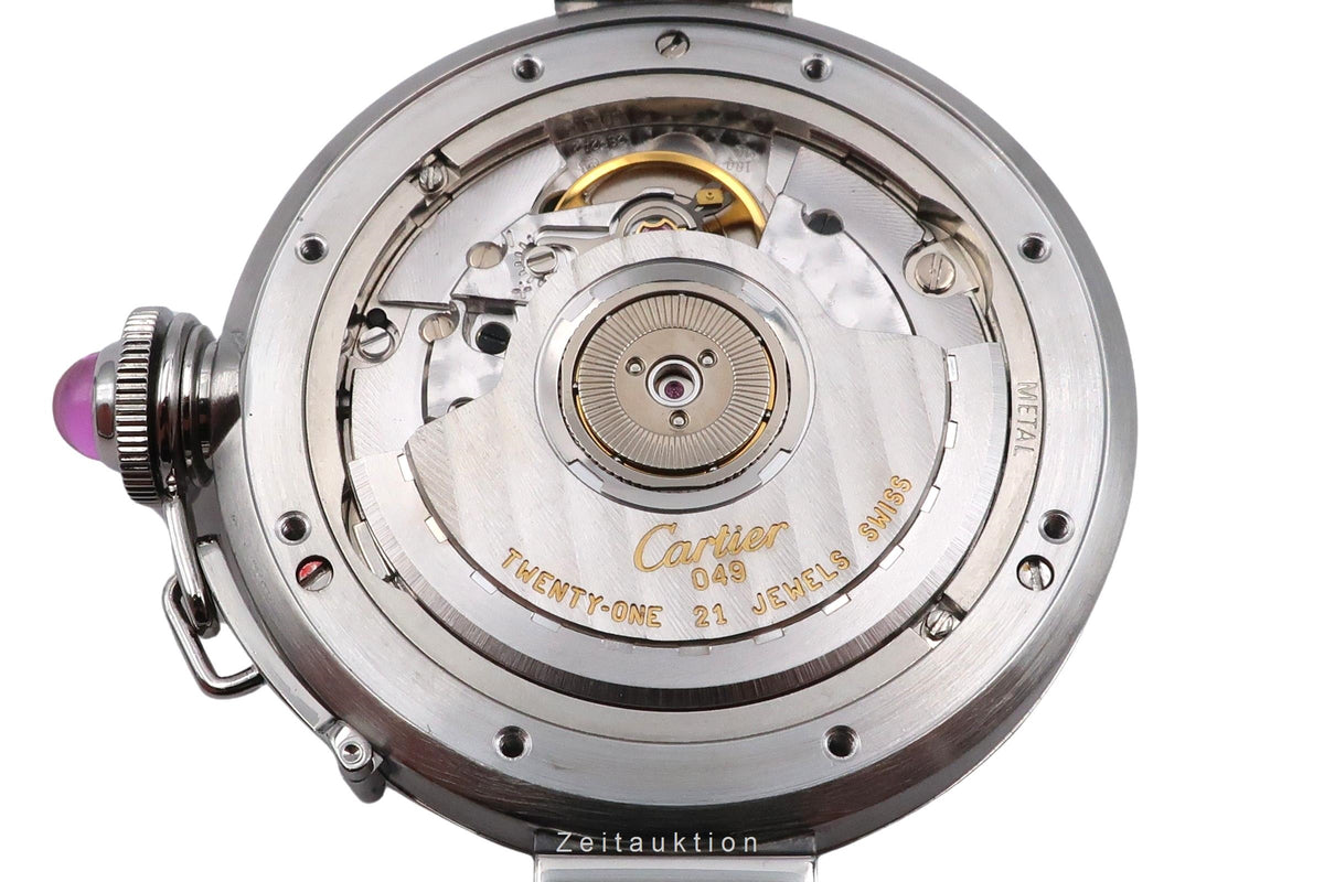 Cartier Pasha steel automatic women's watch W3109699  [2605496]