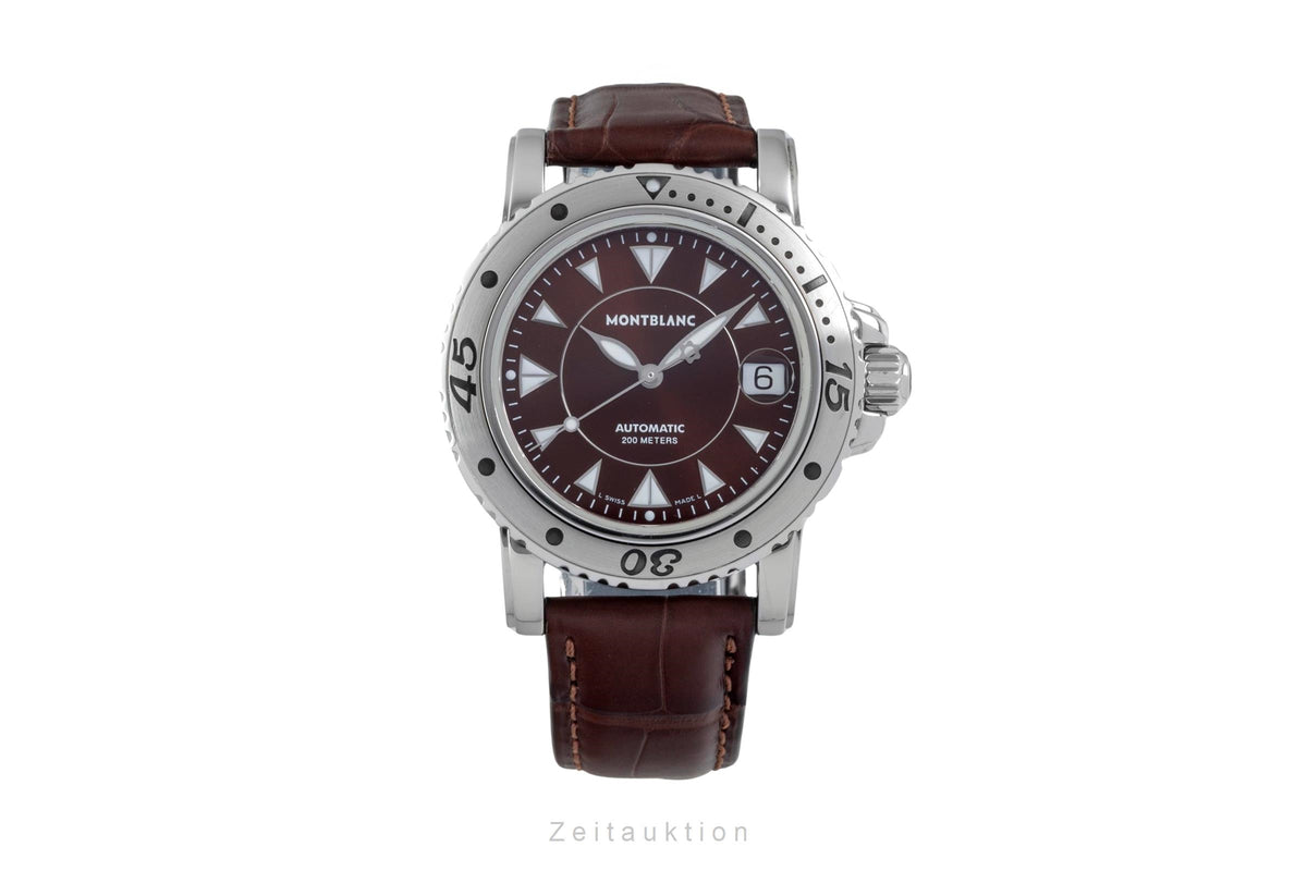 Montblanc Meisterstück steel automatic men's watch 7035  [2605498]