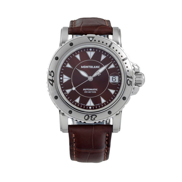 Montblanc Meisterstück steel automatic men's watch 7035  [2605498]
