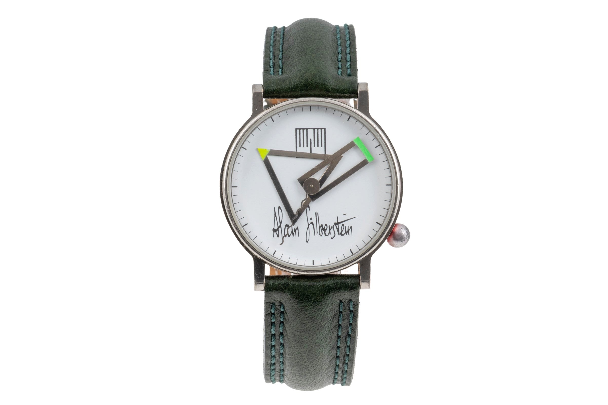 Alain Silberstein Klok chromed brass quartz | 2605499