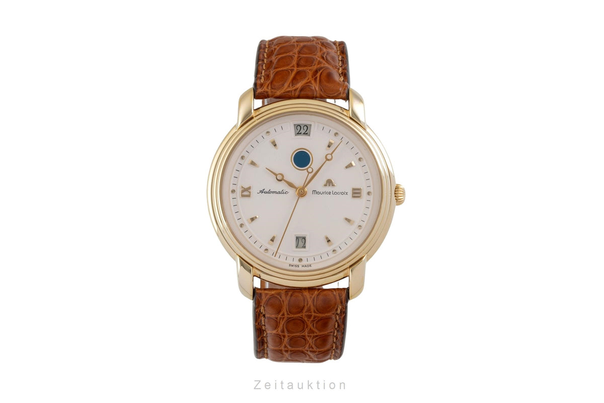 Maurice Lacroix GMT gilt-brass automatic men's watch 29399-5309  [2605501]