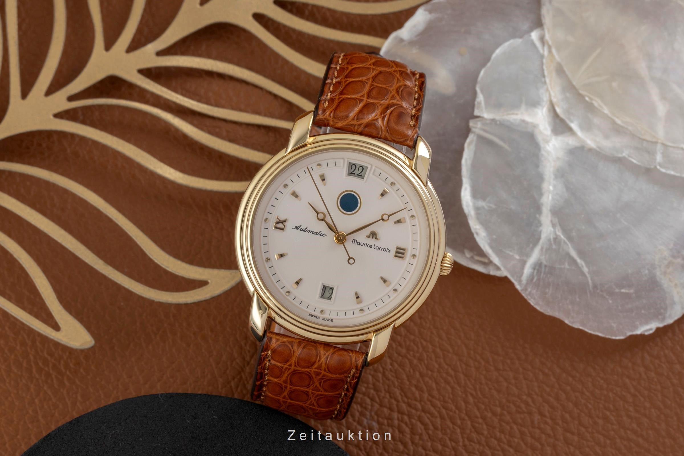 Maurice Lacroix GMT gilt-brass automatic Ref. 29399-5309 | 2605501