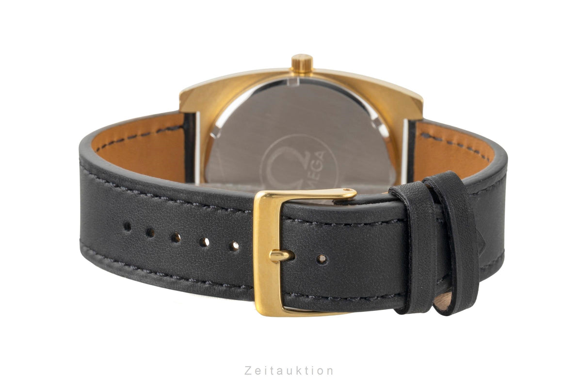 Omega Geneve gilt-brass automatic men's watch 166.0190 Vintage  [2605502]