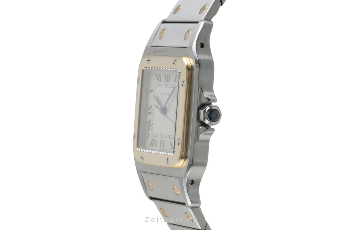 Cartier Santos steel / gold automatic men's watch 2961  [2605506]