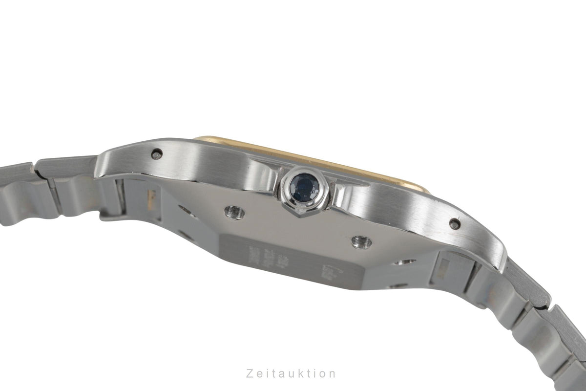 Cartier Santos steel / gold automatic men's watch 2961  [2605506]