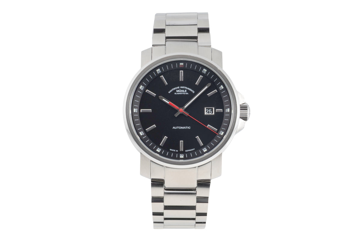 Mühle 29er Big steel automatic men's watch M1-25-30 LP: 1750EUR  [2605507]