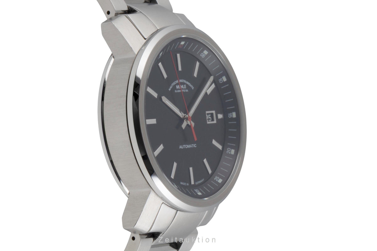 Mühle Glashütte 29er Big Automatik Edelstahl Herrenuhr Ref. M1-25-30 Box [2605507]