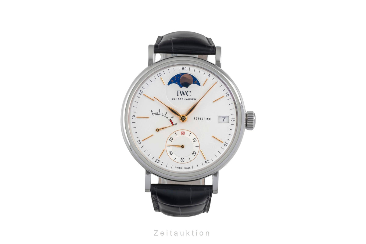 IWC Portofino Mondphase Handaufzug Stahl Ref. IW516401 B&P 2017 NP: 14500 € [2605510]