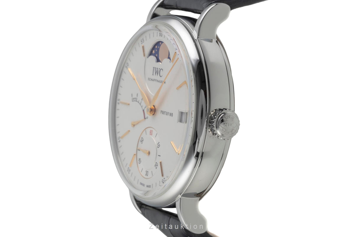 IWC Portofino Mondphase Handaufzug Stahl Ref. IW516401 B&P 2017 NP: 14500 € [2605510]