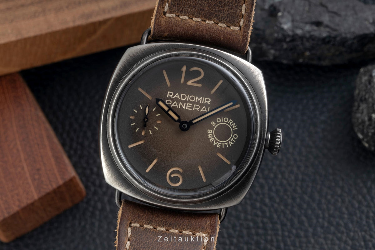 Panerai Radiomir acero cuerda manual reloj para caballeros PAM01347  [2605511]