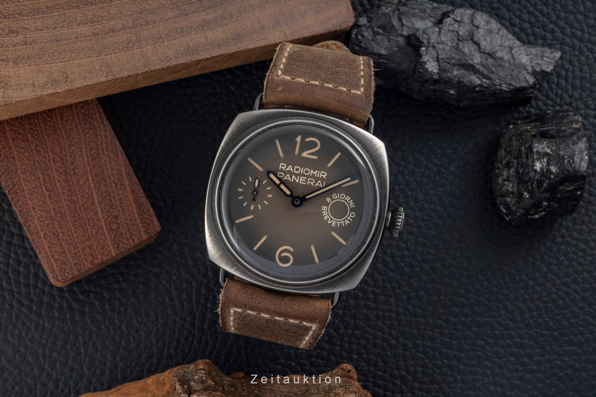 Panerai Radiomir acero cuerda manual reloj para caballeros PAM01347  [2605511]
