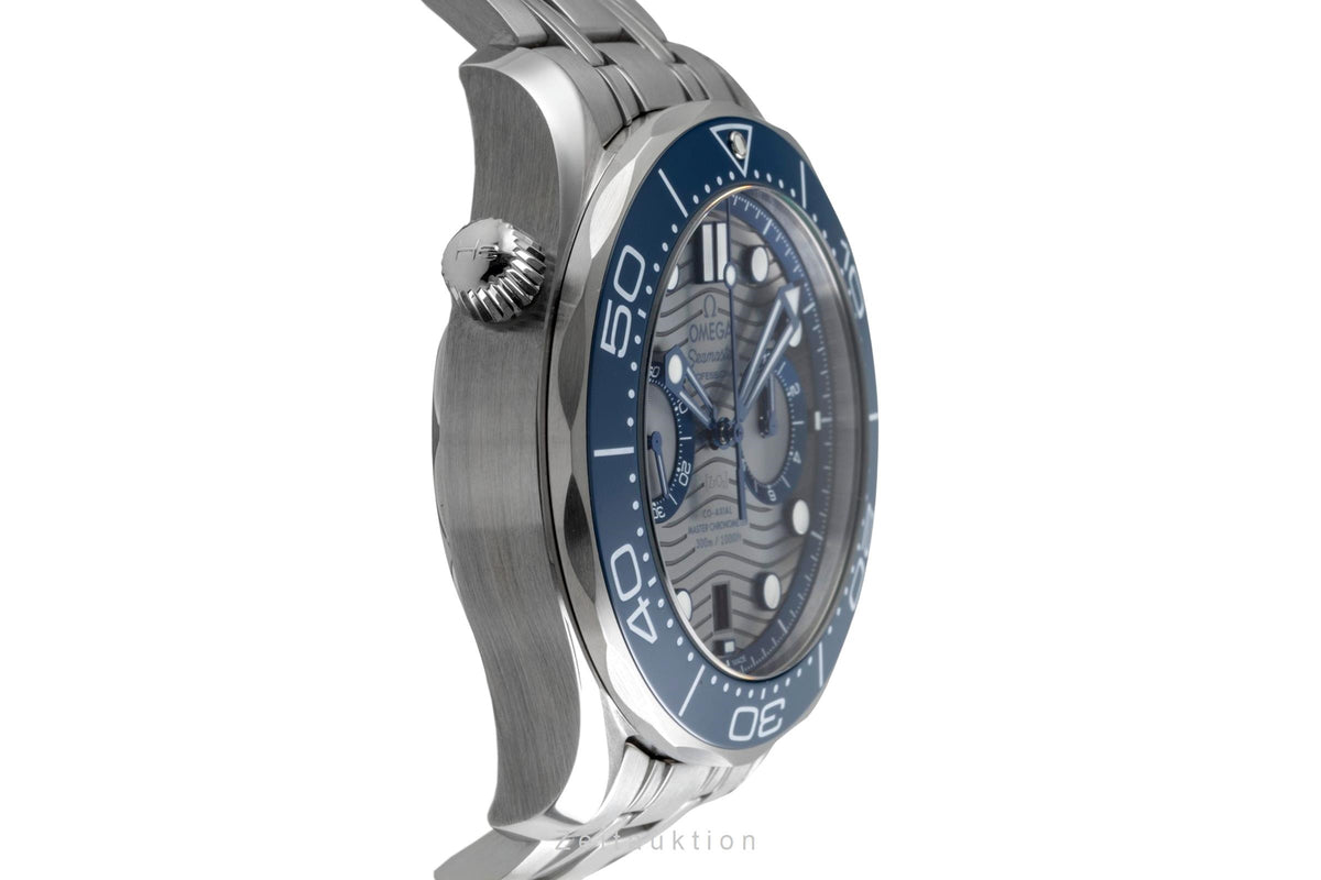 Omega Seamaster chronograph steel automatic men's watch 210.30.44.51.06.001 LP: 9300EUR  [2605512]
