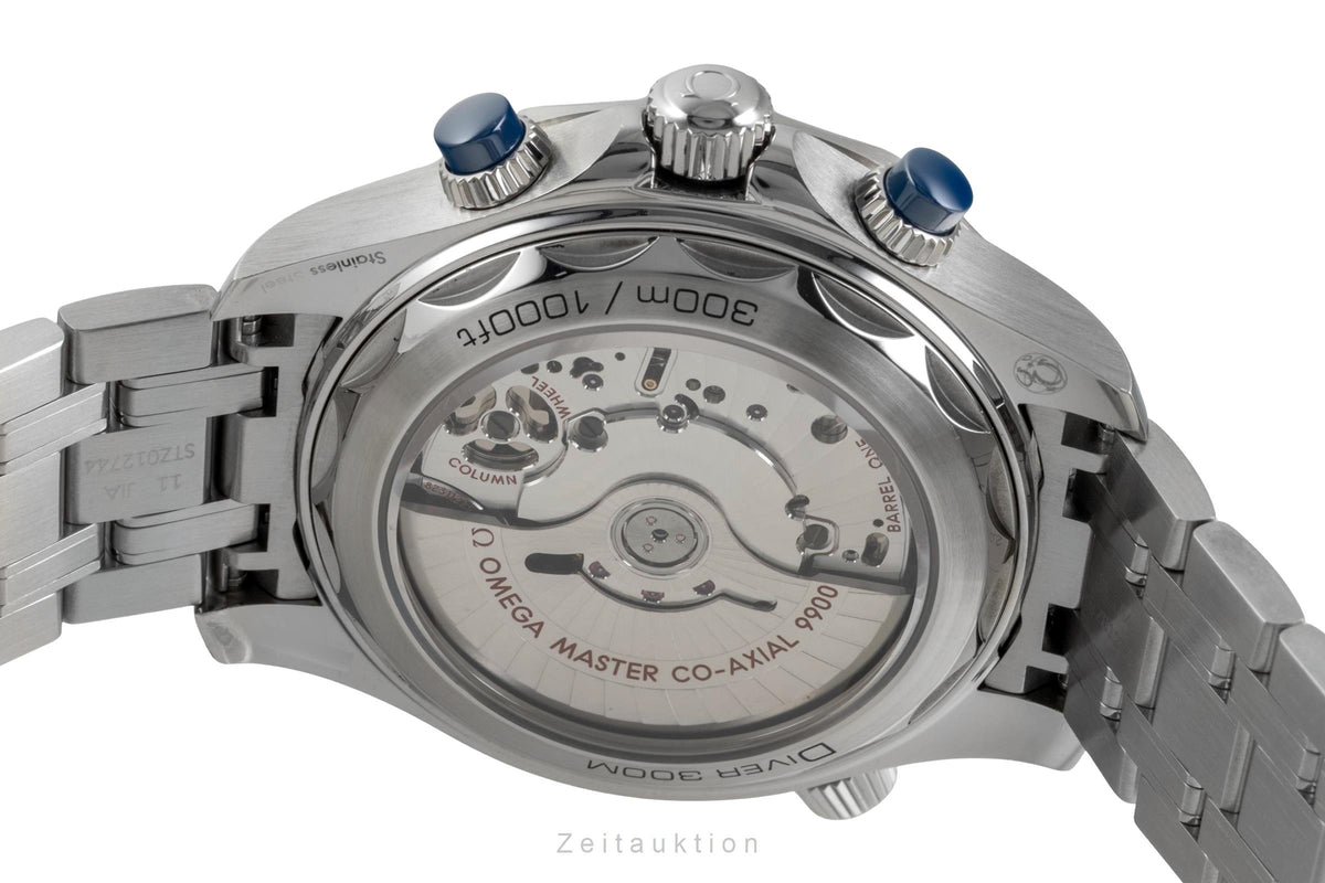 Omega Seamaster chronograph steel automatic men's watch 210.30.44.51.06.001 LP: 9300EUR  [2605512]