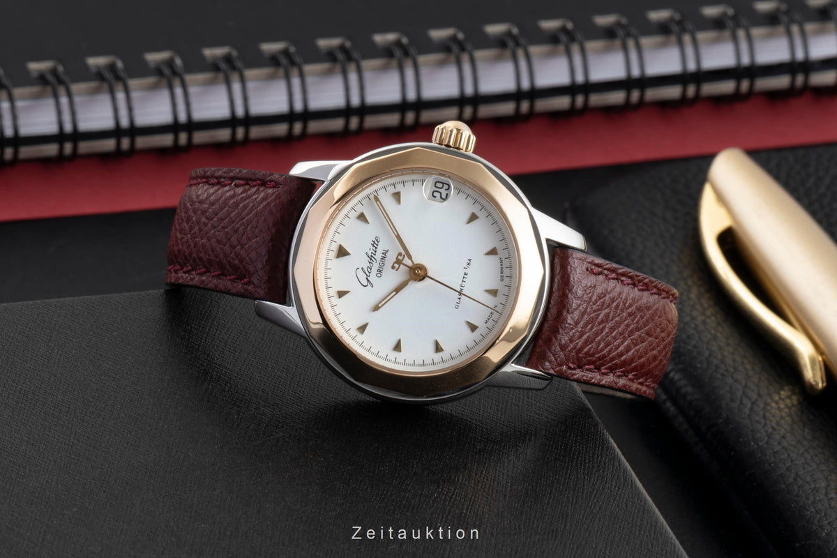 Glashütte Lady Sport acciaio / oro automatismo orologio da donna 10-33-43-53  [2605513]