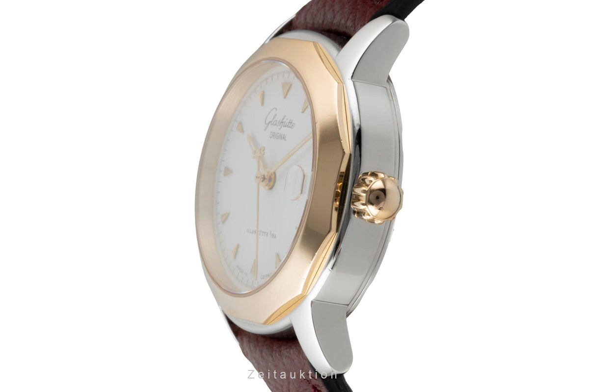 Glashütte Lady Sport acciaio / oro automatismo orologio da donna 10-33-43-53  [2605513]