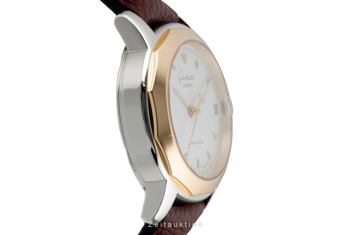 Glashütte Lady Sport acciaio / oro automatismo orologio da donna 10-33-43-53  [2605513]