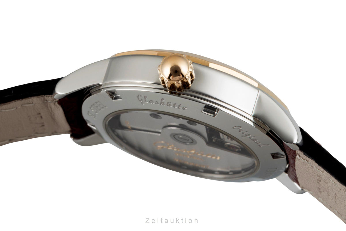 Glashütte Lady Sport acciaio / oro automatismo orologio da donna 10-33-43-53  [2605513]