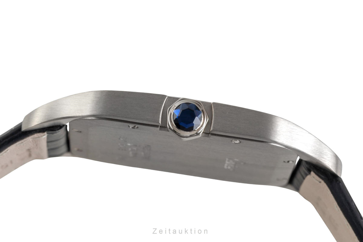 Cartier Santos Dumont 18 ct white gold manual winding men's watch W2007051  [2605515]