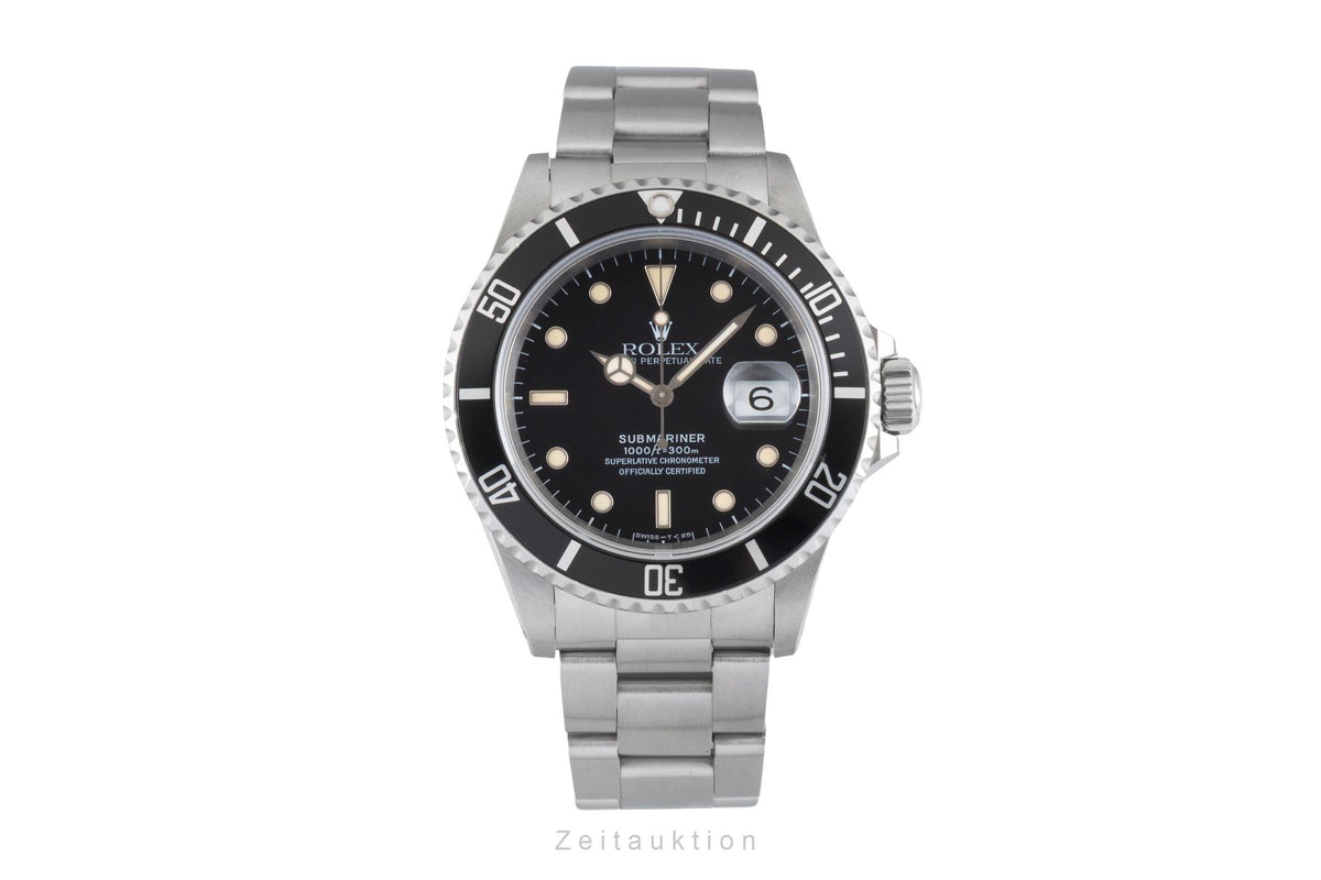 Rolex Submariner steel automatic men's watch 16610  [2605516]