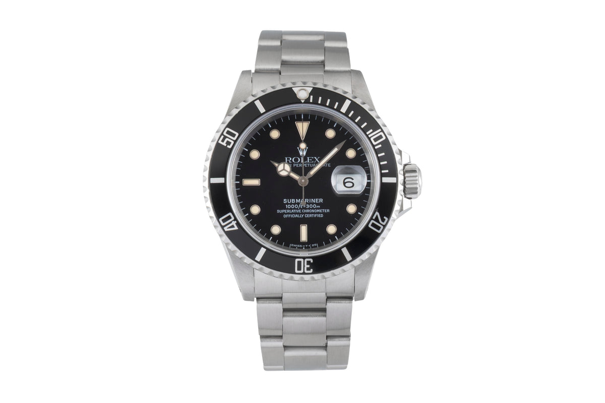 Rolex Submariner acciaio automatismo orologio da uomo 16610  [2605516]