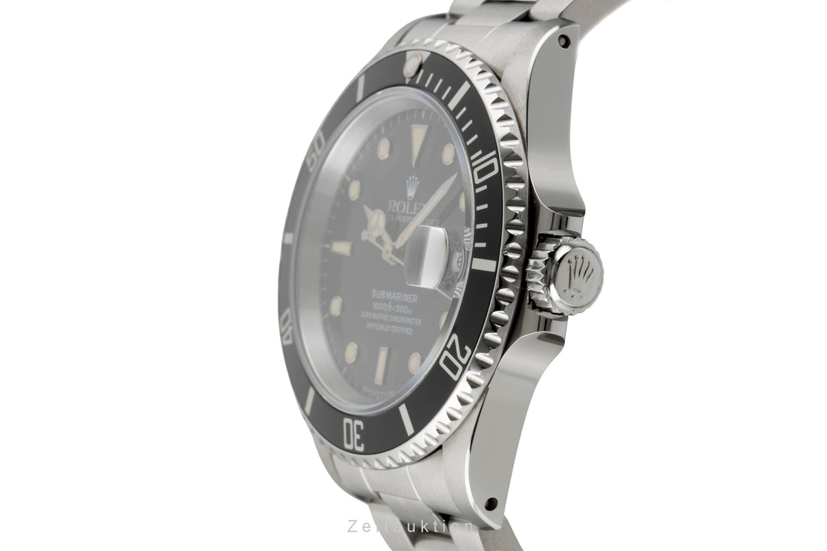 Rolex Submariner steel automatic men's watch 16610  [2605516]
