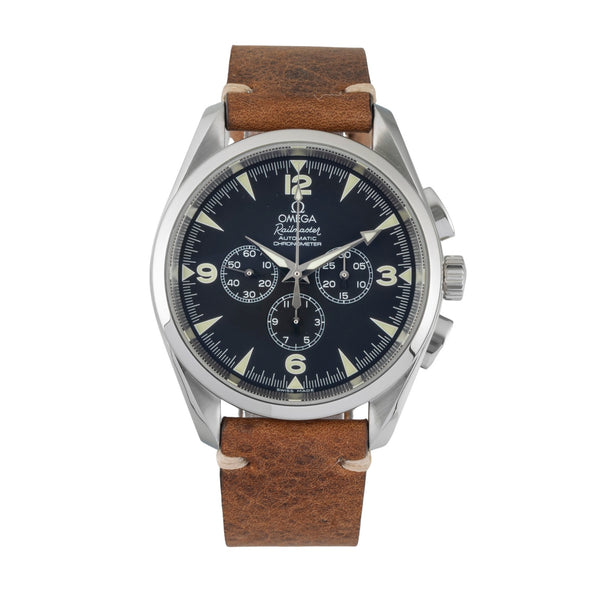 Omega Railmaster chronograph steel automatic men's watch 2812.52.37  [2605517]