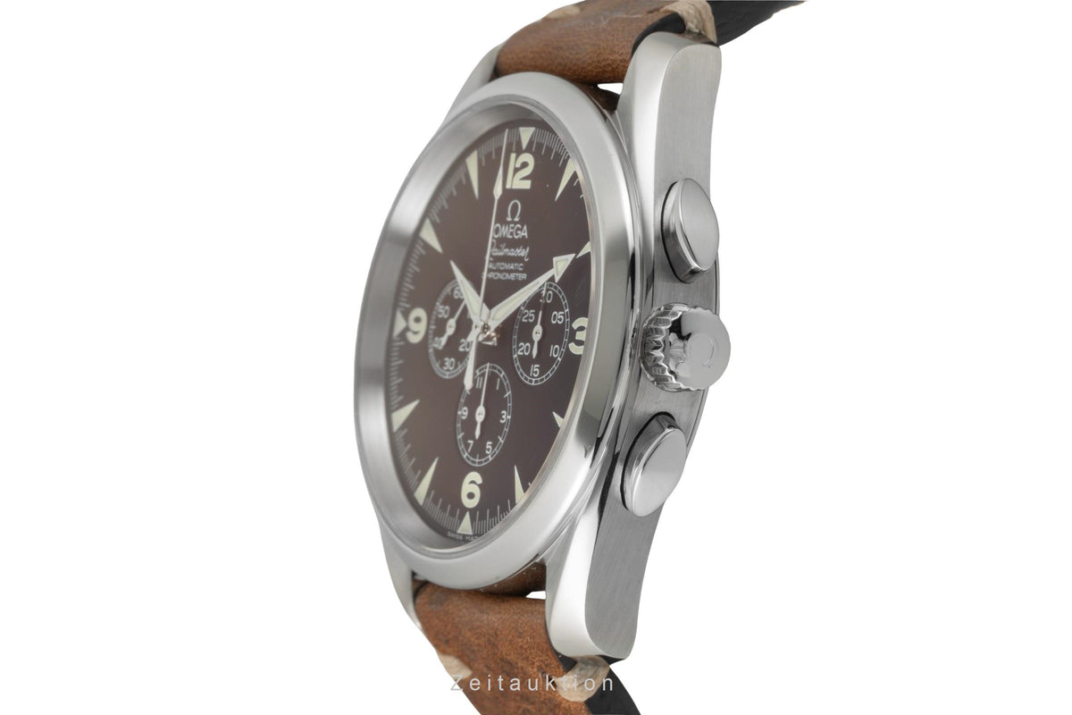 Omega Railmaster chronograph steel automatic men's watch 2812.52.37  [2605517]