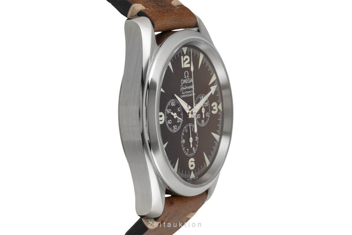 Omega Railmaster chronograph steel automatic men's watch 2812.52.37  [2605517]