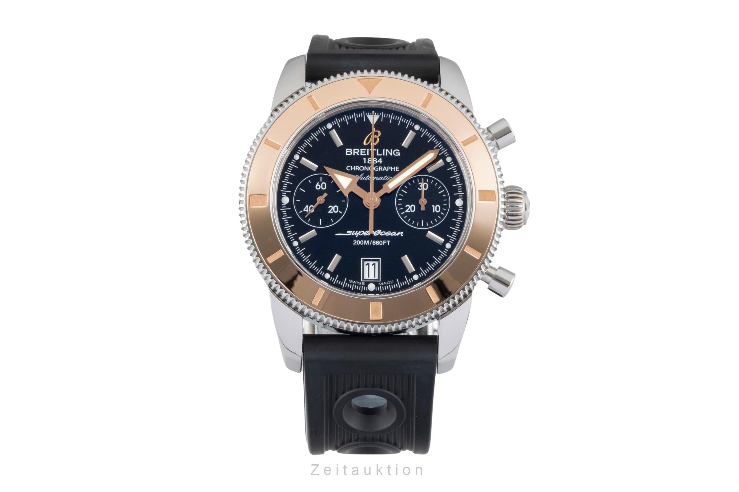 Breitling Superocean chronograph steel / gold automatic Kal. B23