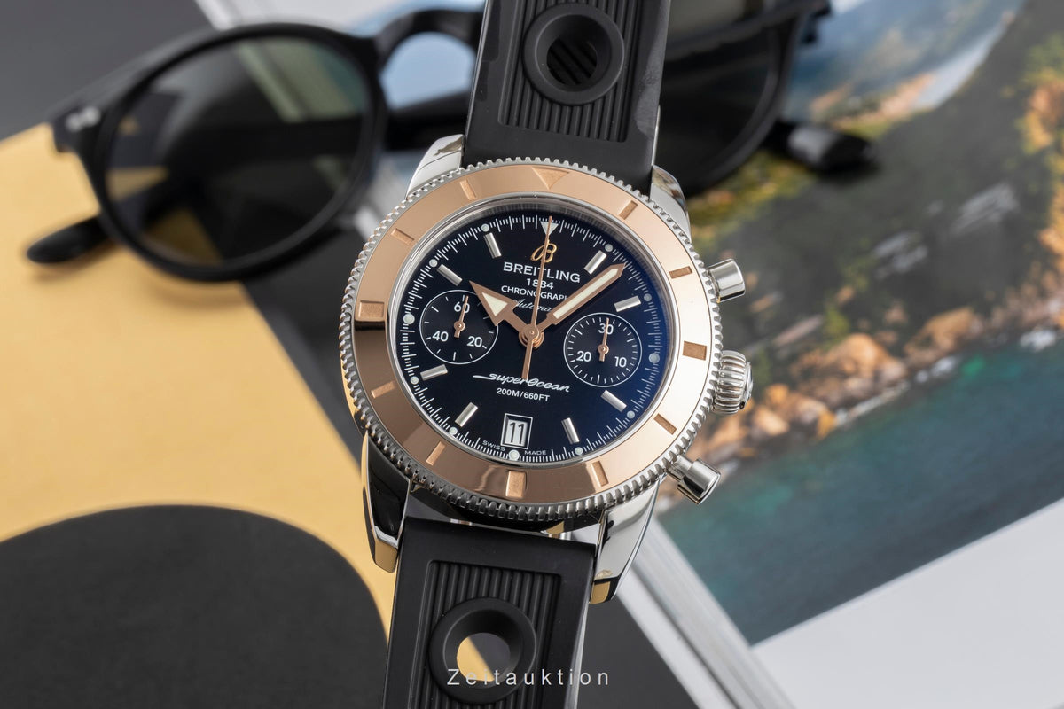 Breitling Superocean Heritage 44 Chronograph Stahl / Gold Automatik Ref. U23370 [2605520]