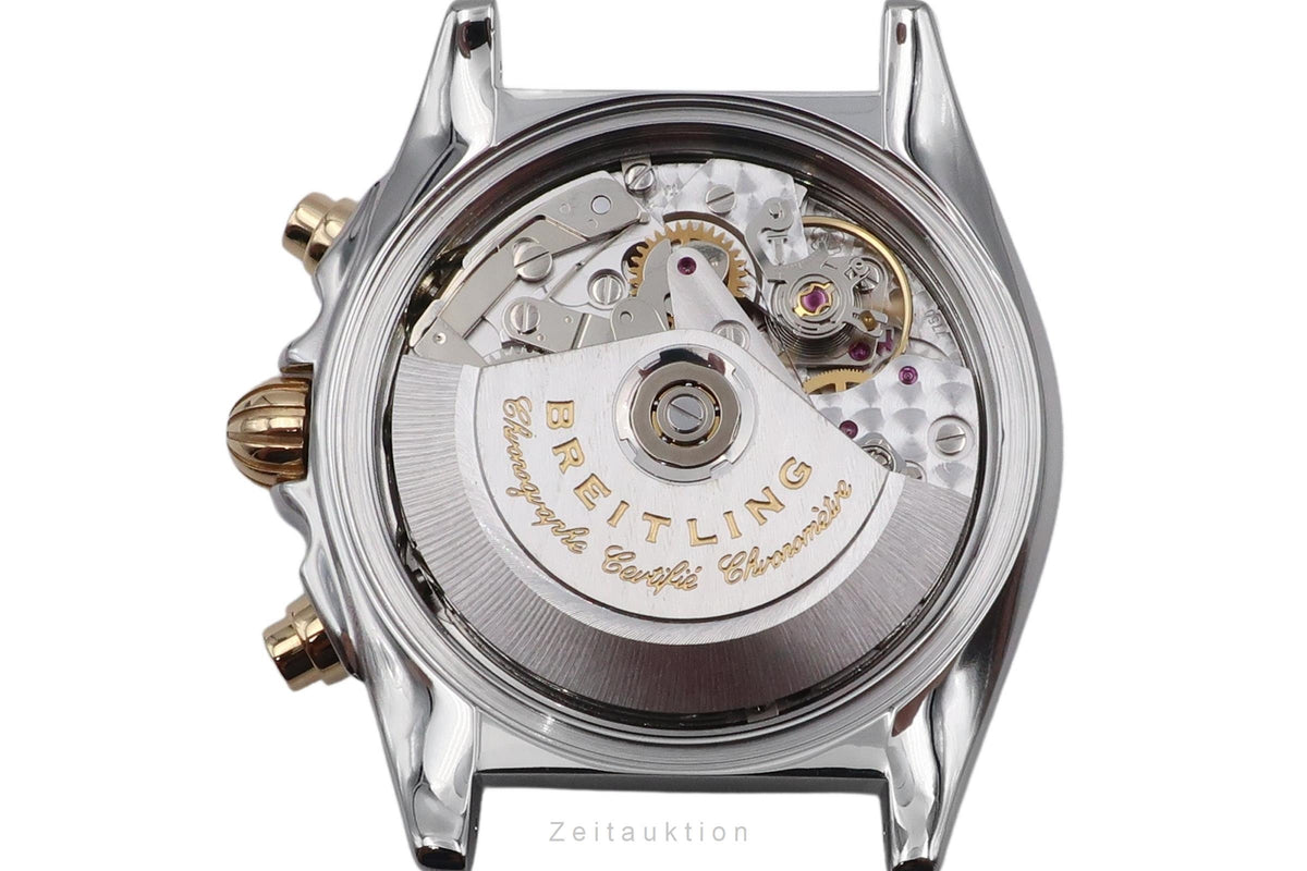 Breitling Chronograph Cockpit Stahl Gold Ref. B13358 B152A97PA B&P 2006 [2605521]