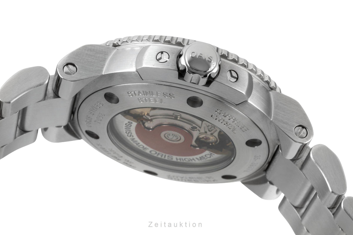 Oris Aquis Date acier automatique montre pour hommes 01 733 7653 4128-07 8 26 01PEB  [2605525]