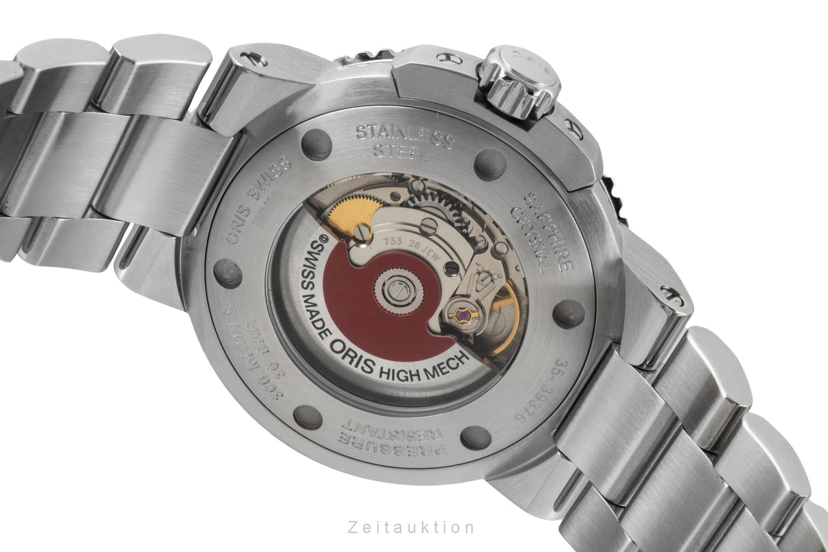 Oris Aquis Date acier automatique montre pour hommes 01 733 7653 4128-07 8 26 01PEB  [2605525]