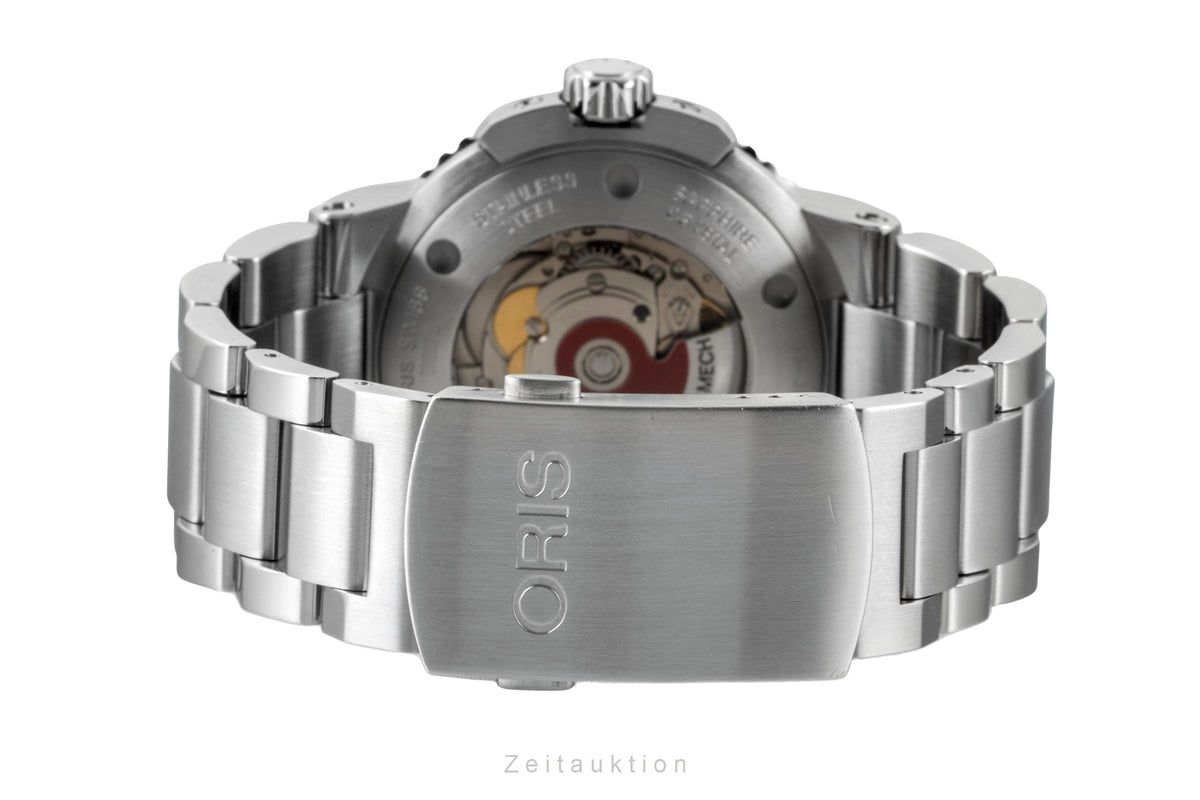 Oris Aquis Date acier automatique montre pour hommes 01 733 7653 4128-07 8 26 01PEB  [2605525]